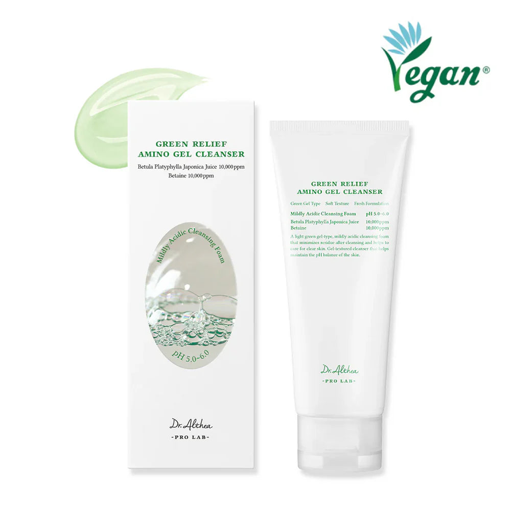 Green relief camino gel cleanser - Dr Althea