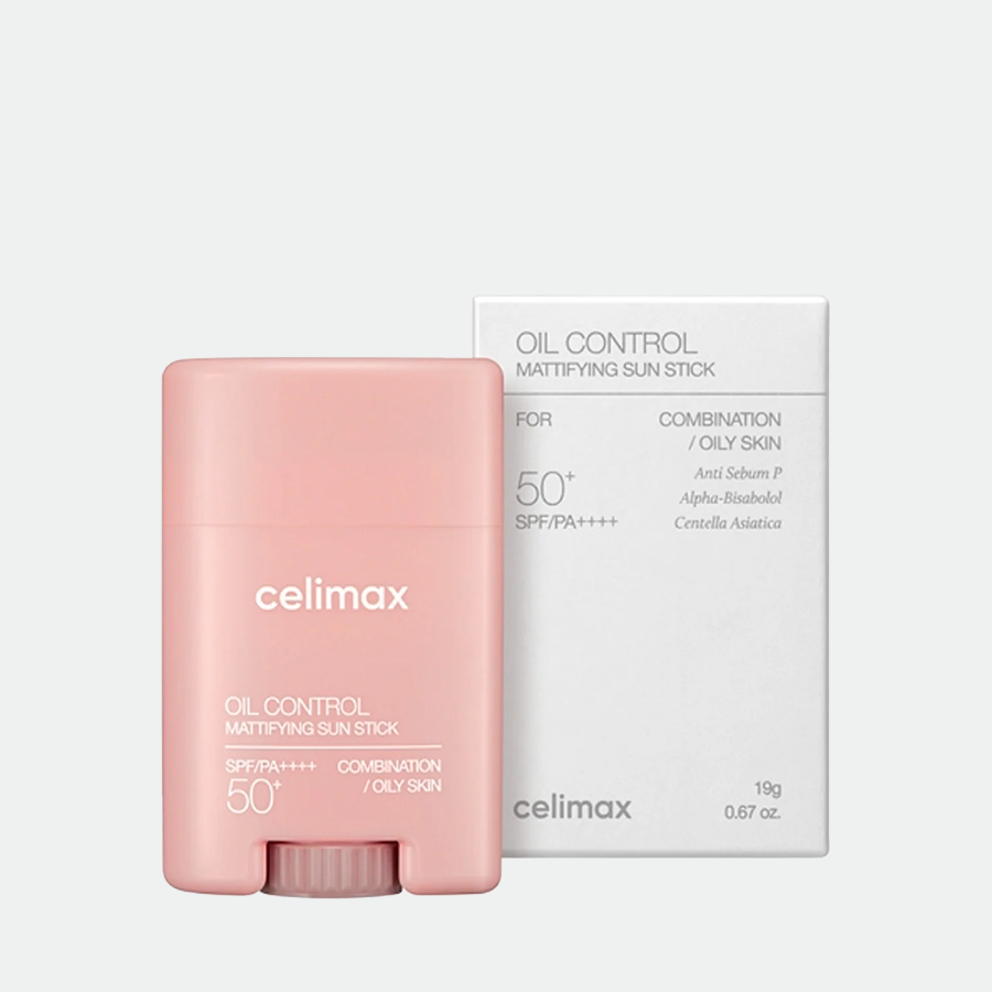Oil Control Mattifying Sun Stick | SPF50+ y PA++++ -Celimax