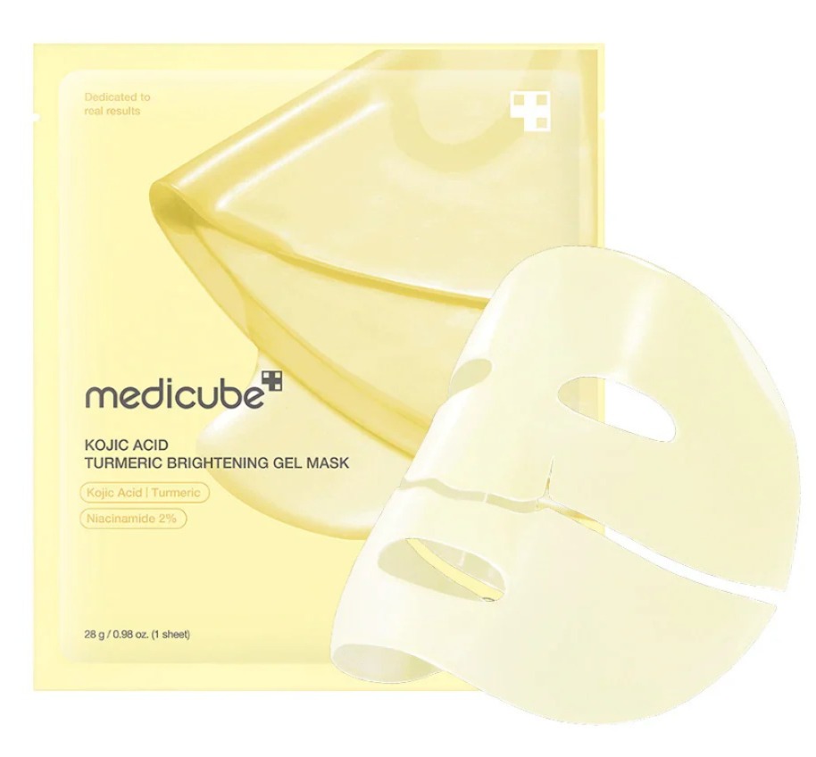 Kojic Acid Turmeric Brightening Gel Mask- MEDICUBE